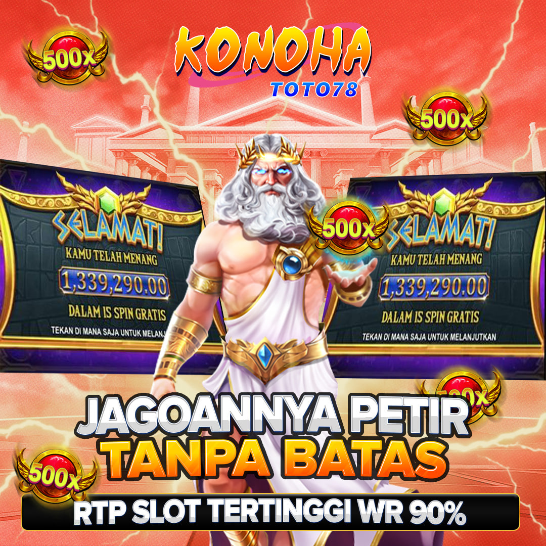 Konohatoto78: Situs Slot Gacor Hari Ini dengan Bonus Melimpah